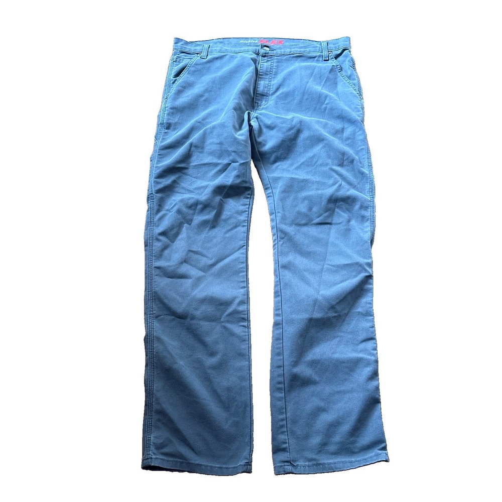 Dickies Flex Regular Fit Work Pants Mens 40x32 Gray Carpenter